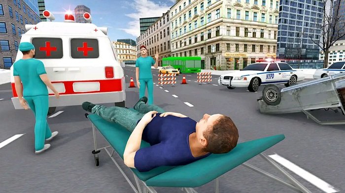 救护车模拟3D截图
